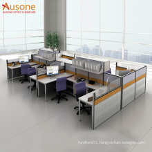 High Quality Office Partition Wall with Hanging cabinet